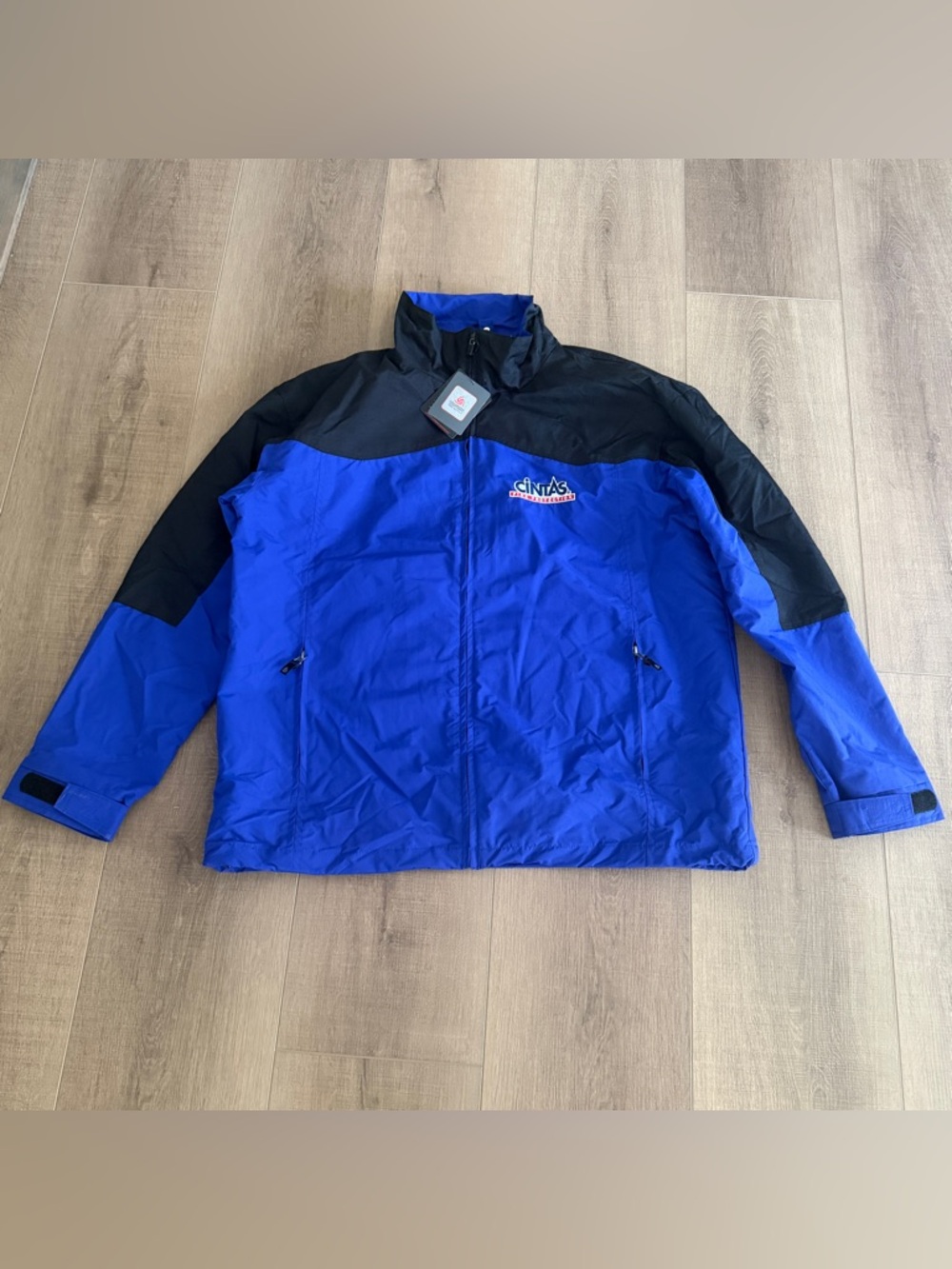 Colorado Clothing Tech Series Men L Royal Blue‎ Anorak Traverse Shell Jacket NEW